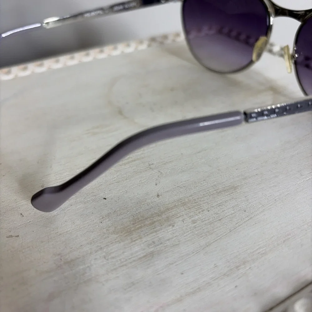 Jessica Simpson sunglasses metal brown